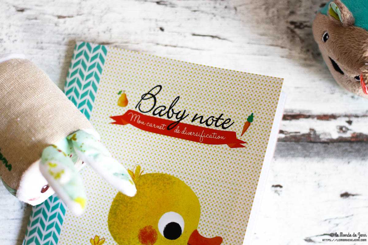 Babynote : les petits carnets pour le suivi de bébé à emporter partout