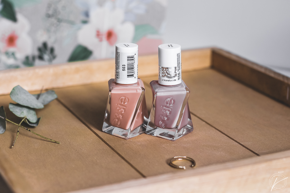 Essie Gel Couture Collection Sheer Silhouettes, mon avis