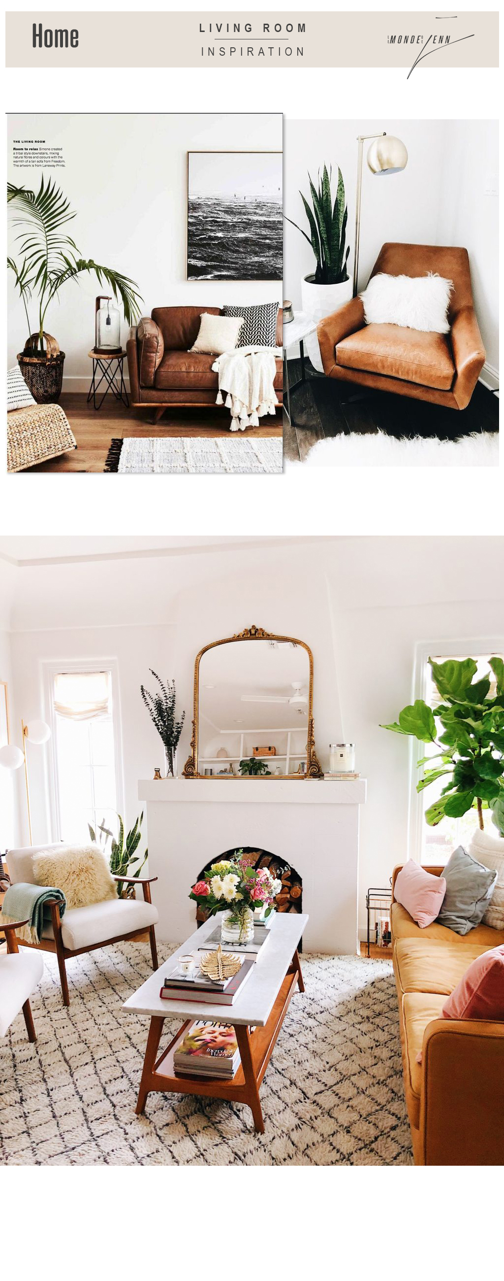 Inspiration et Wishlist, Living Room Vintage